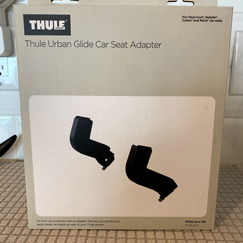 New & Unopened | Thule | Urban Glide Car Seat Adapter | Model #20110740